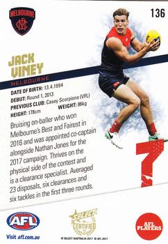 2017 Select Certified #136 Todd Viney Back